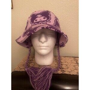 Hello Kitty Kuromi Purple Bucket Hat